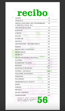 Recibo 56 – Brazil Distópico